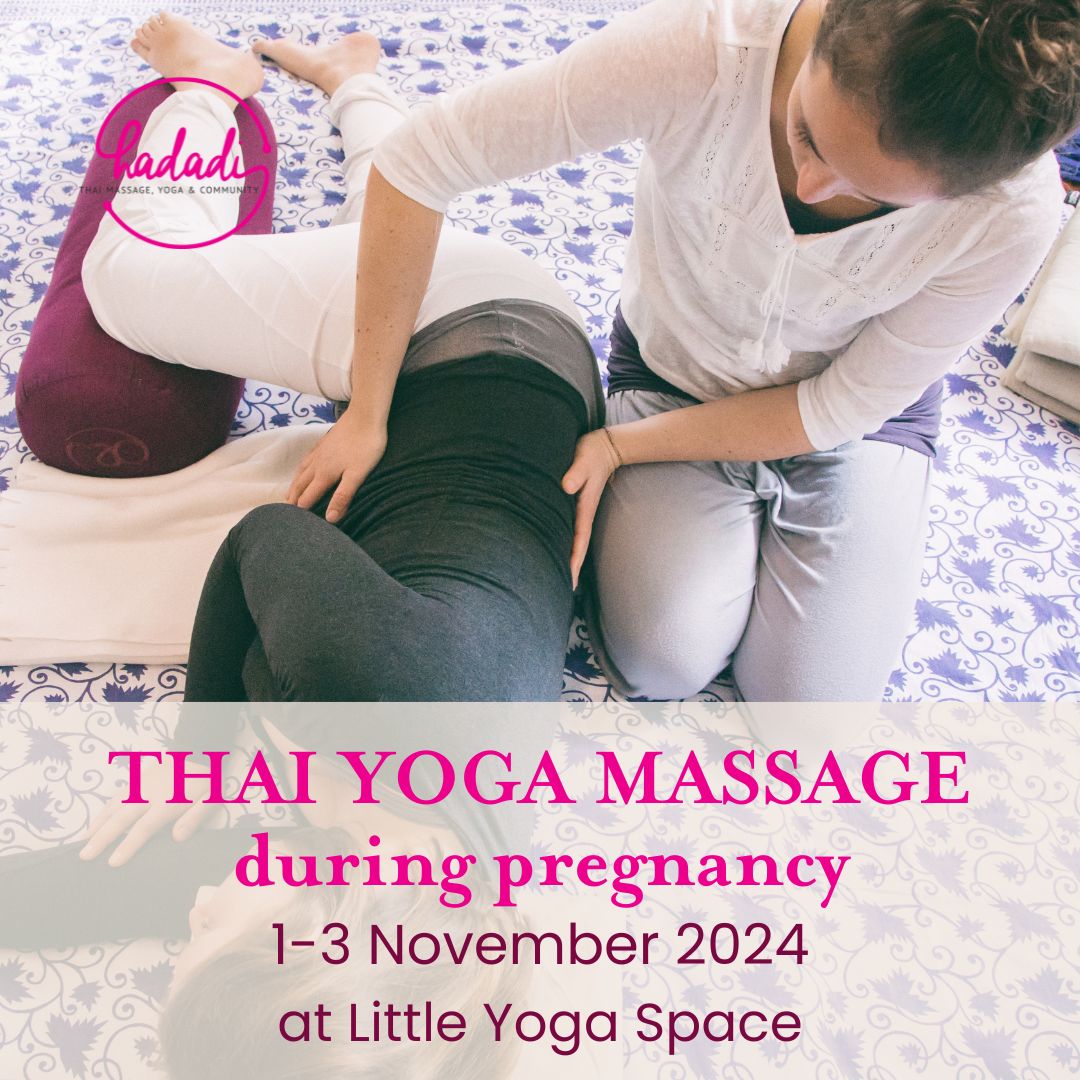 promo for Thai Massage during pregnancy training